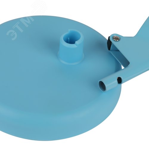 Светильник настольный N-123-E27-40W-LBU Е27 с основанием голубой - фото 3