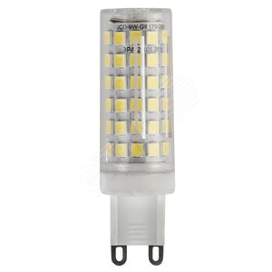 Лампа светодиодная LED 9Вт JCD 4000К G9 нейтральный капсула