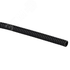 Труба гофрированная ПНД (черный) d 16мм с зонд. легкая 25м (120)