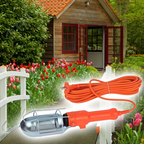 Светильник переносной с выключателем 15м WL-15m (10/240) - фото 2