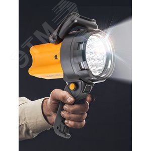 Фонарик кемпинговый походный ударопрочный водонепроницаемый, компас, подставка PA-602 Альфа - фото 7