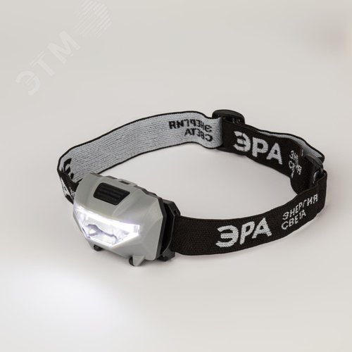 Фонарь налобный светодиодный 3Вт 150Лм IP54 COB 3 режима аккумуляторный Блэкджек GA-505 - фото 2