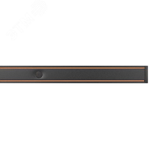 Шинопровод магнитный трековый тонкий накладной 1м черный TRM-S5-100BK - фото 6