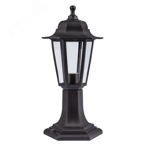 Светильник садово-парковый НТУ 06-60-001 Оскар шестигранный черный IP44 Е27 max60Вт - фото 2