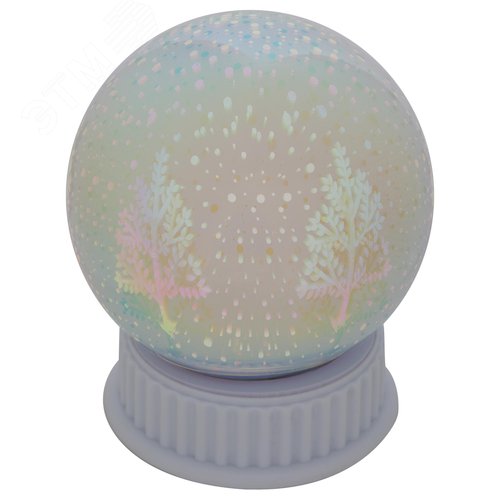 Шар с внутренней проекцией Новогодний лес, 3хAAA, IP20 ENGDS-14 - фото 2