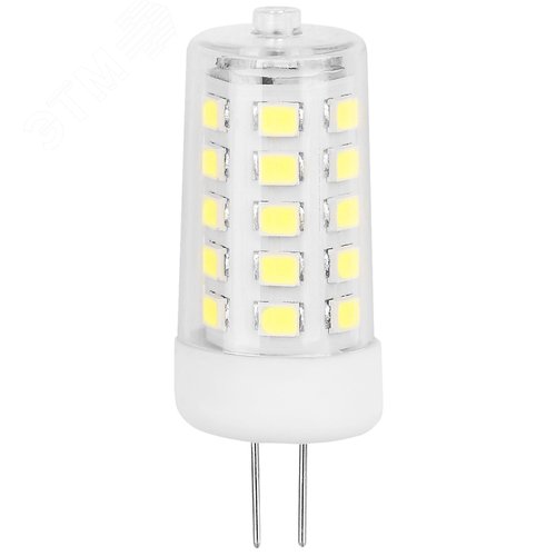 Лампа светодиодная LED 7Вт капсула G4-JC-7W-830-12V G4 GREEN LINE - фото 1