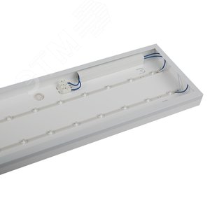 Светильник светодиодный ДВО/ДПО 40Вт с равномерной засветкой матовый 6500К 3600Лм <1% IP40 180x1195 SPO-17-9-6K-40 - фото 5