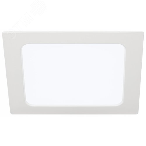 Светильник светодиодный встраиваемый LED 18-24-6K квадратный 24Вт 6500К - фото 6