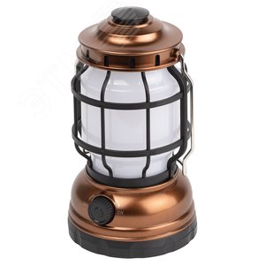 Фонарь кемпинговый светодиодный KB-801 Факел на батарейках 2 режима холодный + пламя - фото 1