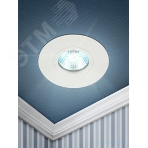 Светильник встраиваемый алюминиевый KL83 WH MR16/GU5.3 белый - фото 4