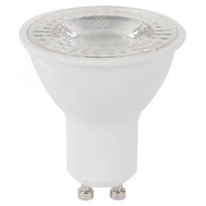 Лампа светодиодная с линзой LED 8 Вт 650Лм 2700К софит теплый GU10 170-265В LED Lense MR16-8W-827-GU10 Standart - фото 1