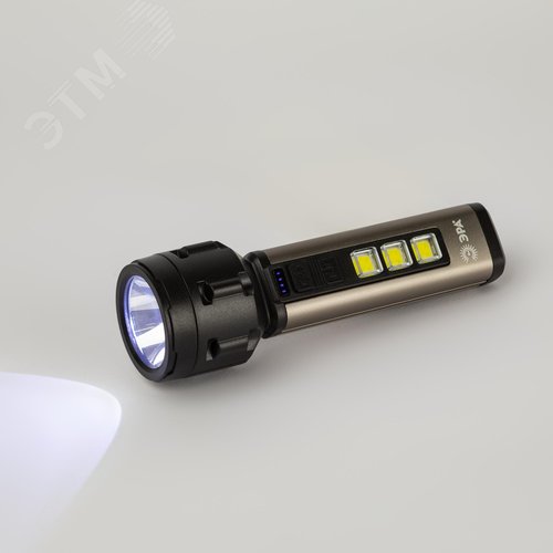 Фонарь светодиодный UA-601 Прометей ручной аккумуляторный 5W - фото 3