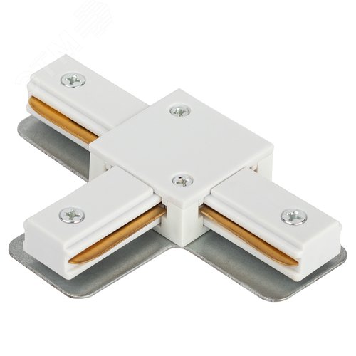 Коннектор TR-1PA-СT-WH T-образный для однофазного шинопровода белый - фото 2