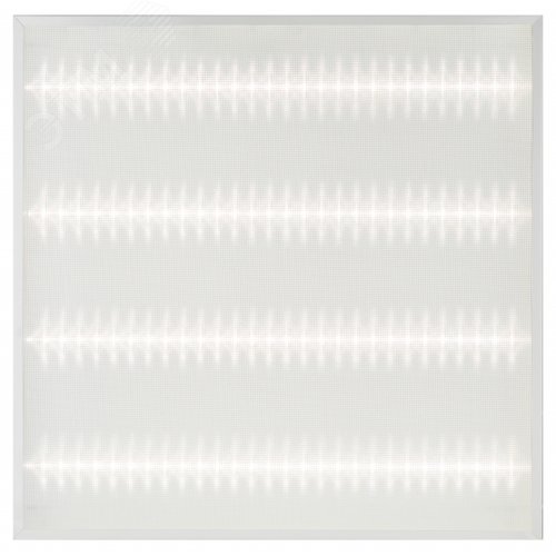 Светильник светодиодный SPO-910-2-65K-045 595x595x40 45Вт 4725Лм 6500К микропризма С ПРОВОДОМ (2/48) - фото 6