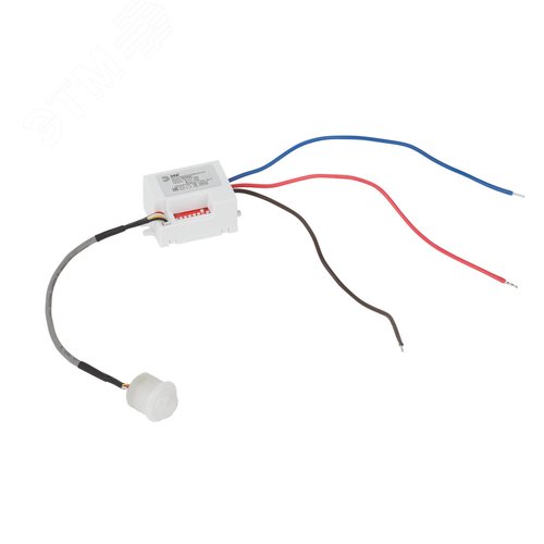 Датчик движения MD 021 для дома инфракрасный аккумуляторный 100 Вт 5сек/8мин 6м 120сбоку+360сверху градусов IP20 - фото 2