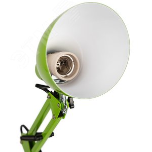 Светильник настольный N-123-E27-40W-GR Е27 с основанием зеленый - фото 8