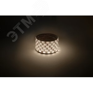 Лента светодиодная 4,8Вт/м 12В 3000К IP65 60LED/м LS2835-60LED-IP65-WW-eco-5m - фото 3