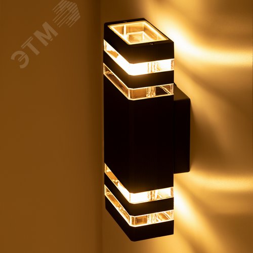 Светильник уличный настенный Астрея GBW-101-BL-0310 230В 2хЕ27 max 30Вт IP54 310х110x95 вверх/вниз - фото 10