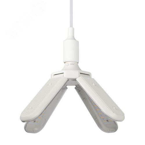 Фитолампа для растений светодиодная GREEN LINE ФИТО-40W-PFR-E27-GR 4-х лепестковая полного спектра 40 Вт Е27 - фото 2