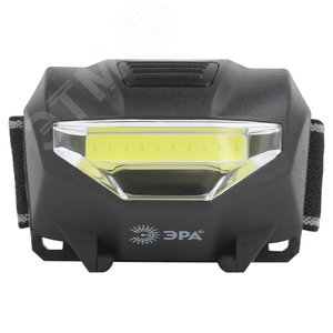 Фонарь налобный светодиодный 3Вт 110Лм IP40 COB 3 режима на батарейках 3xAAA (в комплект не входят) Блэкджек GB-501 черный - фото 5