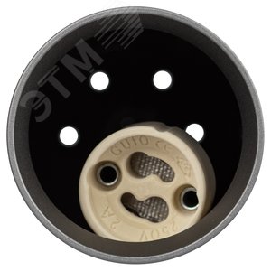 Светильник подвесной потолочный PL15 GR MR16 GU10 цилиндр графит - фото 5
