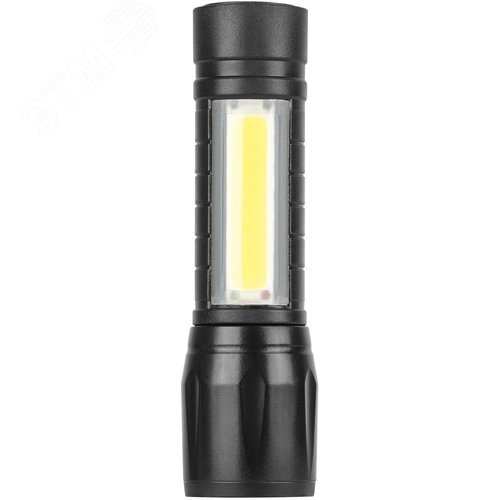 Фонарь светодиодный Трофи UA-101 аккумуляторный 3Вт LED + 3Вт COB оптический Zoom 3 режима - фото 5