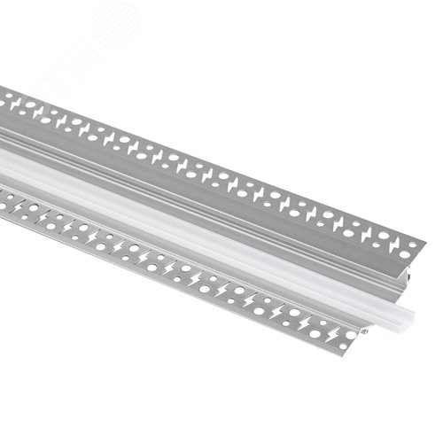 Комплект с анодированным профилем под штукатурку 9818 98х18,8мм 2,5м - фото 7