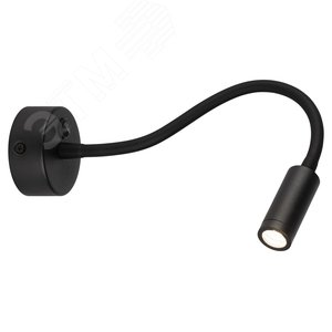 Светильник настенный WL 33 BK 3Вт IP20 черный - фото 1