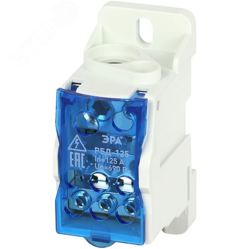 Изображение товара Распределительный блок на DIN-рейку РБД-125А (шт)