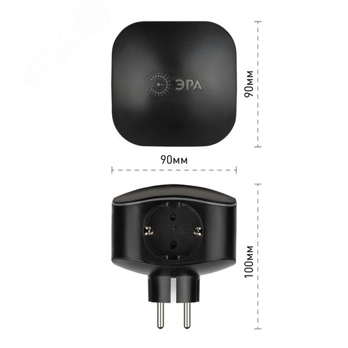 Экран для профиля САВ280 прозрачный квадратный, 2 м (500/8000) - фото 2