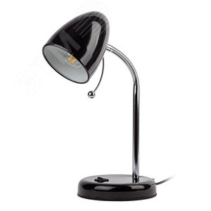 Светильник настольный N-116-Е27-40W-BK черный (16/96) - фото 4