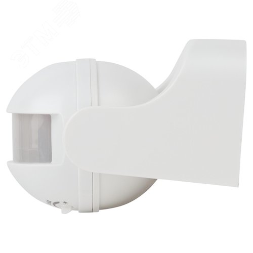 Датчик движения MD 03 для дома инфракрасный аккумуляторный белый 1200 Вт угол 140 градусов 12 метров - фото 2