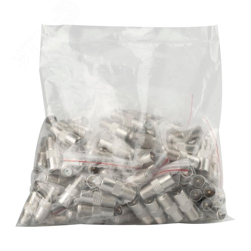 Переходник R-A01 гнездо F-штекер TV - фото 4