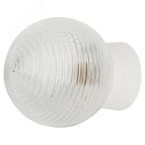 Светильник НБП 01-60-004 с прямым основанием Гранат стекло IP20 E27 max 60Вт D150 шар - фото 5