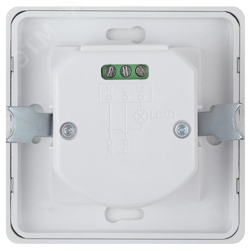 Датчик движения MD 08 скрытой установки 500 Вт 9м аккумуляторный 100/1800 - фото 3