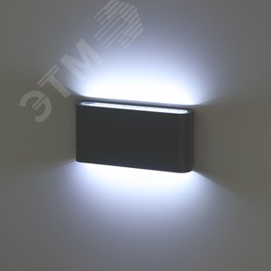 Подсветка декоративная WL41 GR светодиодная 10Вт 3500К серый IP54 для интерьера, фасадов зданий