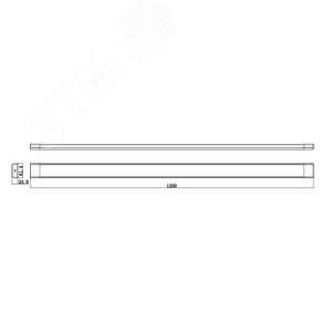Светильник светодиодный офисный SPO-531-B-40K-036 36Вт 4000К 3960Лм ...