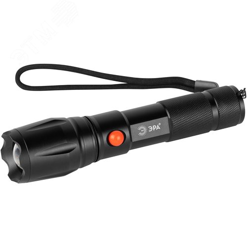 Фонарь LED универсальный аккумуляторный ручная фокусировка 5 режимов АР Калибр MA-701 - фото 1