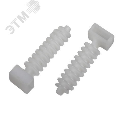 Изображение товара Дюбель для бандажа кабельного 8-32 мм белый (10 штук) NO-225-229 (упак)