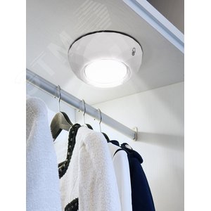 Фонарик туристический кемпинговый на липучке на батарейках 3хААА в палатку, сенсорный, беспроводной SB-508 Луна - фото 8