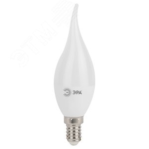 Лампа светодиодная LED 5 Вт 400Лм 4000К свеча на ветру нейтральный E14 170-265В LED BXS-5W-840-E14 Standart - фото 3