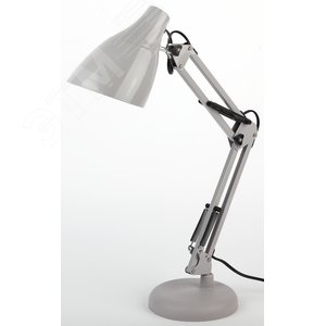 Светильник настольный N-123-Е27-40W-GY серый ( - фото 6