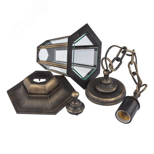 Светильник подвесной НСУ 06-60-001 шестигранный под бронзу IP44 Е27 max60Вт - фото 10