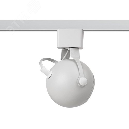 Светильник трековый однофазный TR35-GU10 WH MR16 белый под лампу - фото 4