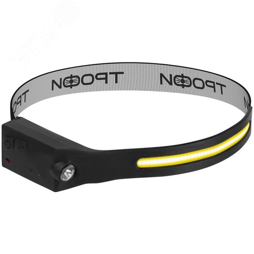 Фонарь налобный светодиодный Трофи GA-104 Kiber-simple аккумуляторный 5 Вт COB + 3 Вт LED сенсорное управление - фото 2