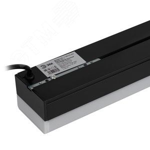 Светильник светодиодный линейный SML-11-WB-65K-B24 24Вт 6500K 2160Лм 70х600х55 черный подвесной - фото 6