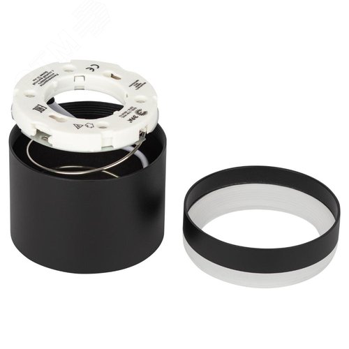 Подсветка светодиодная накладная под GX53 OL9 GX53 BK/WH алюминий цвет черный+белый - фото 7