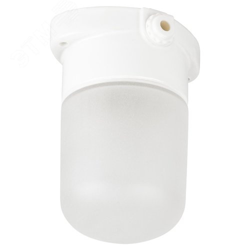 Светильник для бани керамика/стекло прямой IP54 E27 max 60Вт 135х110х85 белый НББ 02-60-001 - фото 3