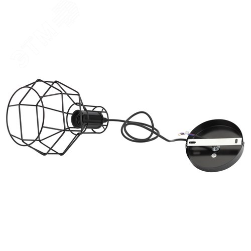 Подвес PL11 BK металл, E27, max 60W, d160 мм, черный 20/120 - фото 11