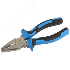 Изображение товара Плоскогубцы 160 мм комбинированные двухкомпонентные рукоятки (шт)